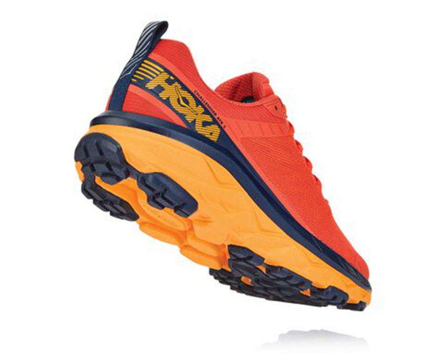 Zapatillas Trail Hoka One One Hombre - Challenger Atr 5 - Rojas - OAU675140